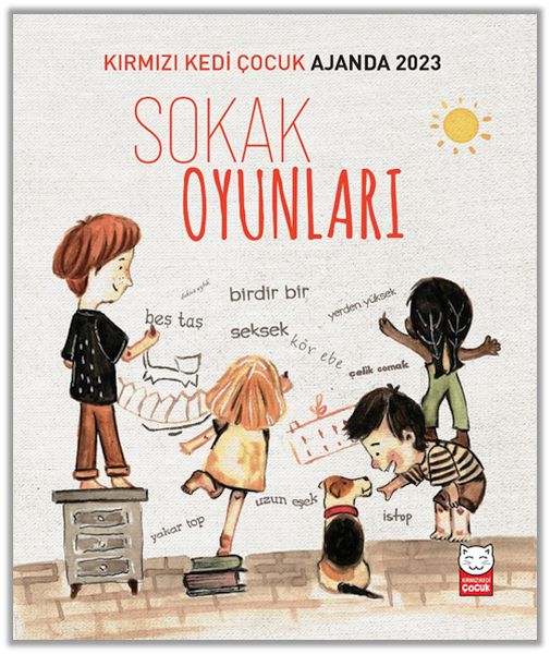 Kırmızı Kedi Çocuk Ajanda 2023  Sokak Oyunları