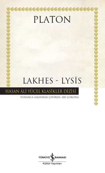 LakhesLysis  Hasan Ali Yücel Klasikleri Ciltli