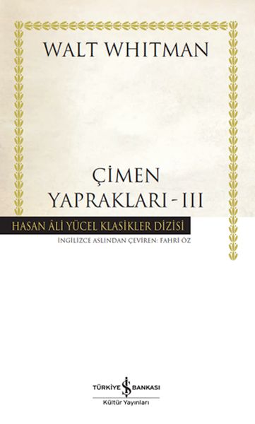 Çimen Yaprakları – III  Ciltli
