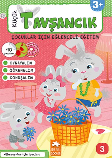 Küçük Tavşancık Serisi 3  Küçük Tavşancık  Çocuklar İçin Eğlenceli Eğitim