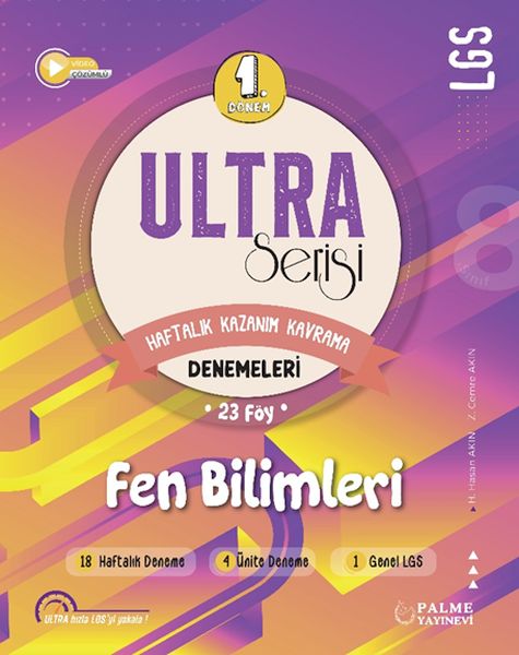 Palme Ultra Serisi Lgs 1Dönem Fen Bilimleri Denemeleri