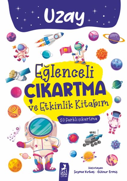 Eğlenceli Çıkartma ve Etkinlik Kitabım  Uzay