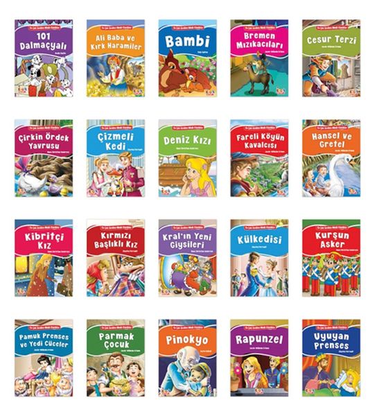 En Çok Sevilen Minik Klasikler 20 Kitap