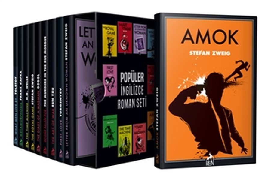 Popüler İngilizce Roman Seti  10 Kitap Takım