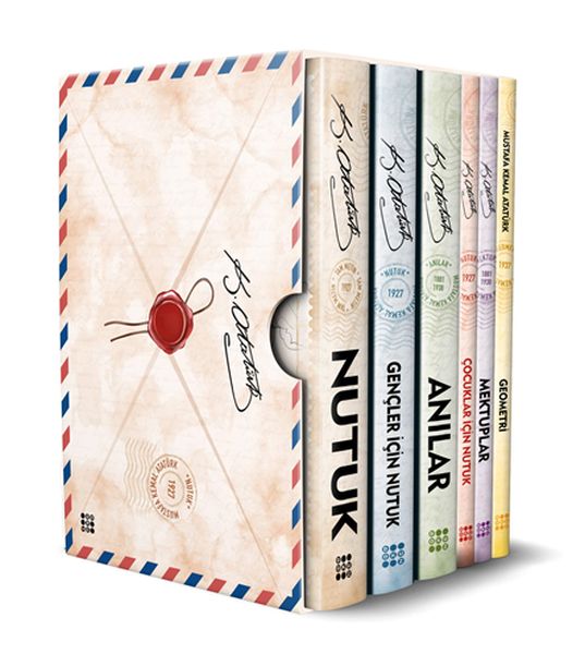 Atatürk Kitaplığı 6 Kitap Kutulu Set