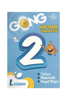 Gong 2 Sınıf 1 Dönem Haftalık Tekrar Föyü