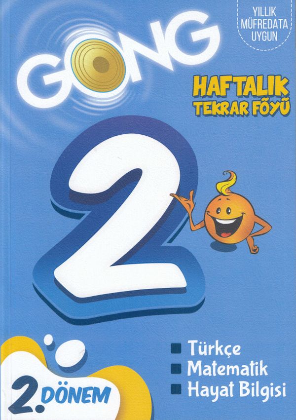 Gong 2 Sınıf 2 Dönem Haftalık Tekrar Föyü