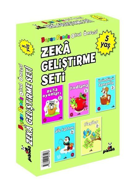 5 Yaş Zeka Geliştirme Seti  5 Kitap Takım