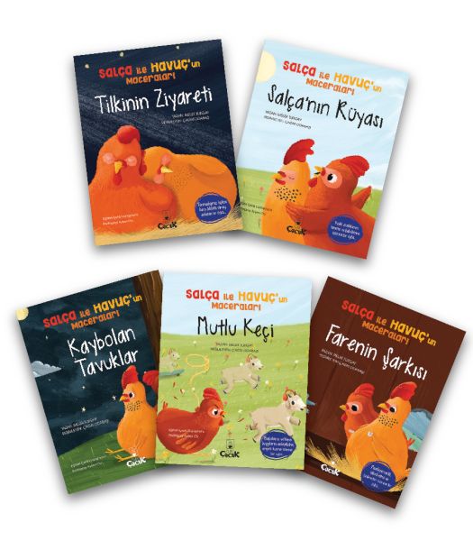 Salça ile Havuç’un Maceraları Serisi 5 Kitap