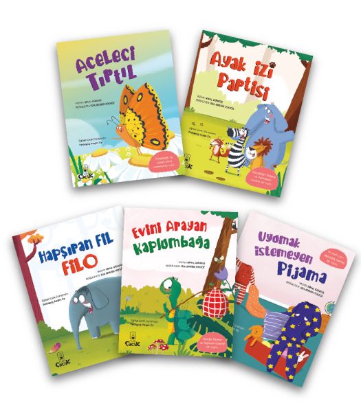 Eğlenceli Hikâyelerle Kazanımlar Serisi 5 Kitap