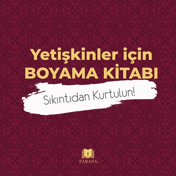Yetişkinler İçin Boyama KitabıMandala