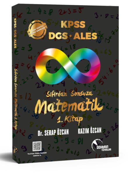 Doktrin Yayınları KPSSDGSALES Sıfırdan Sonsuza Matematik1 Konu Özetli Soru Bankası 1Cilt