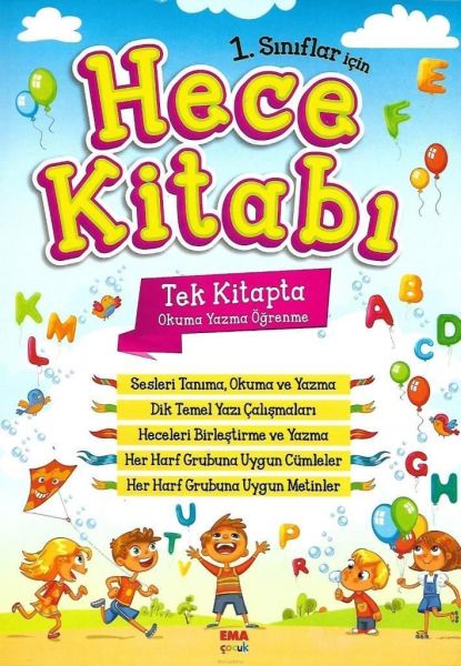 1Sınıflar İçin Hece Kitabı