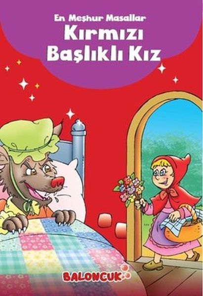 Çocuklar için En Meşhur Masallar  Kırmızı Başlıklı Kız Hayal ve Odak Geliştirici Masallar