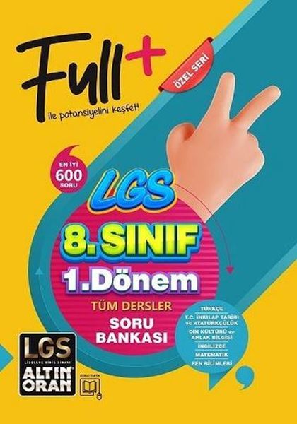 Altın Oran 8Sınıf Lgs 1Dönem Tüm Dersler Soru Bankası