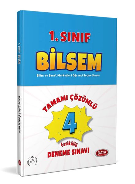 Data Bilsem 1 Sınıf Tamamı Çözümlü 4 Fasikül Deneme Sınavı