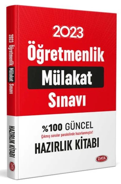 Data 2023 MEB Öğretmenlik Mülakat SoruCevap