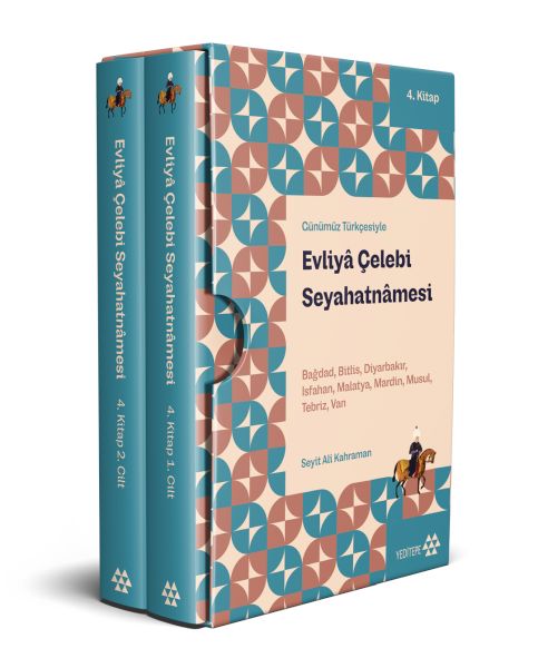 Evliya Çelebi Seyahatnamesi 4Kitap 2 Cilt Kutulu