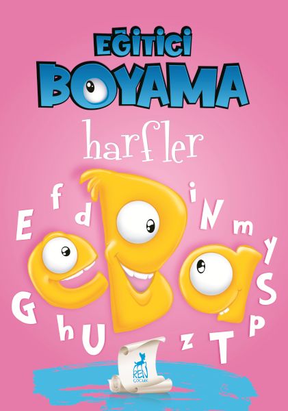 Eğitici Öğretici Boyama  Harfler