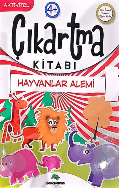 Hayvanlar Alemi  Aktiviteli Çıkartma Kitabı