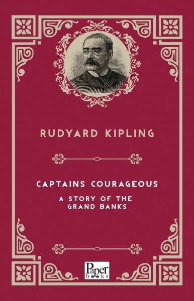 Captains Courageous a Story of the Grand Banks İngilizce Kitap