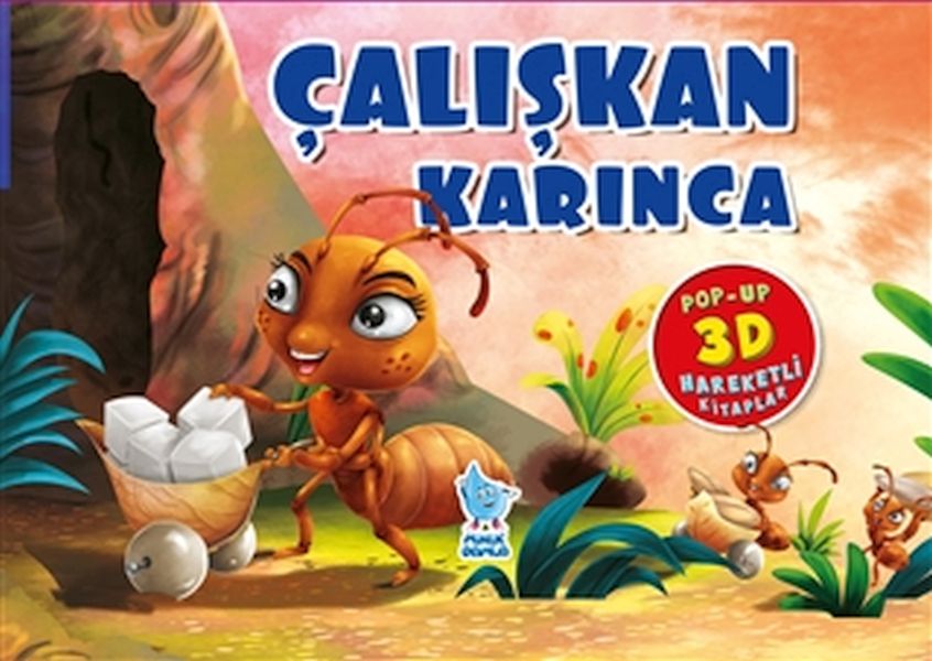 Çalışkan Karınca PopUp 3D Hareketli Kitaplar