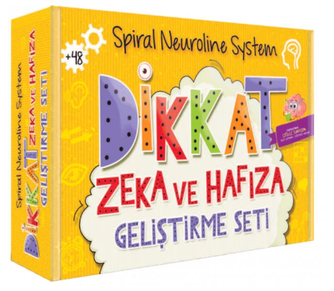 Dikkat Zeka ve Hafıza Geliştirme Seti 8 kitap