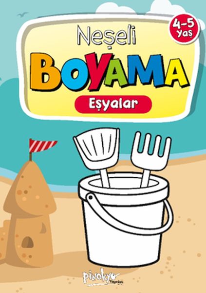 Neşeli Boyama Eşyalar 45 Yaş