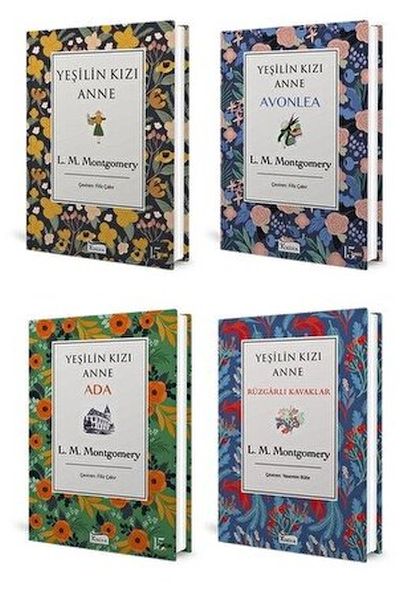 Yeşilin Kızı Anne Seti 4 Kitap Takım Ciltli