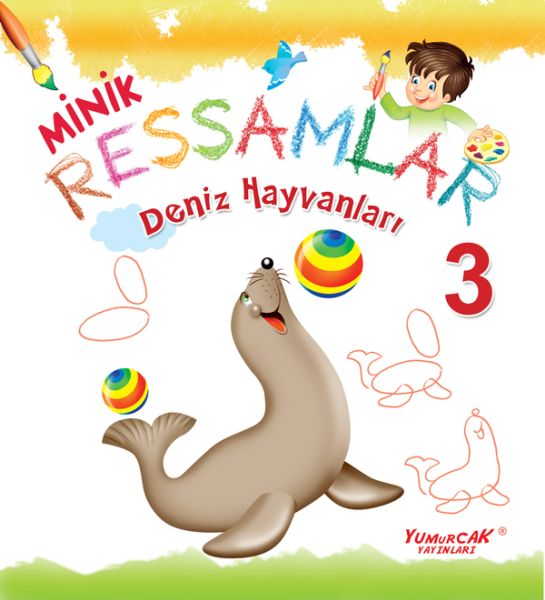 Deniz Hayvanları  Minik Ressamlar 3