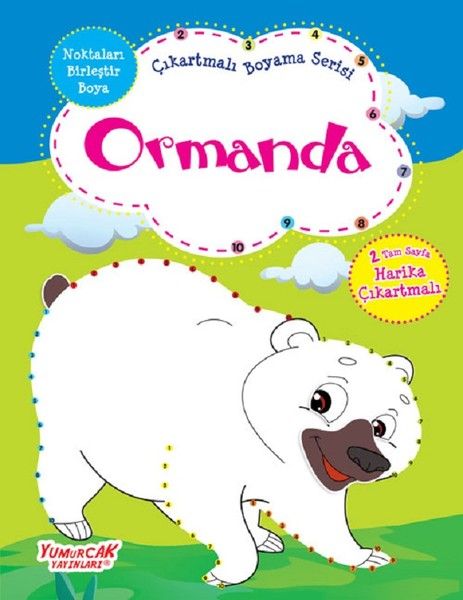 OrmandaÇıkartmalı Boyama Serisi
