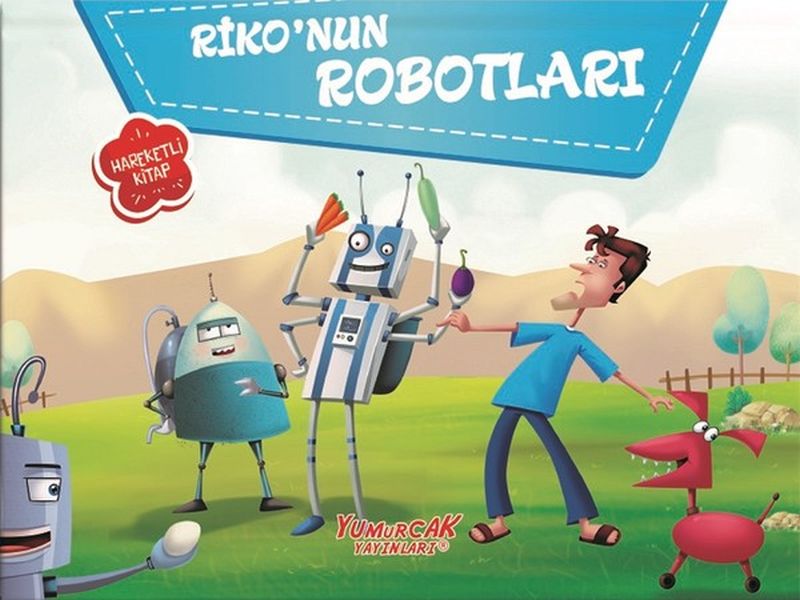 Riko’Nun Robotları  Üç Boyutlu Kitap