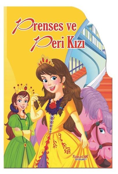 Prenses Ve Peri Kızı  Şekilli Kitaplar