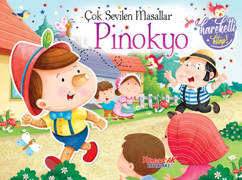 Çok Sevilen Masallar – Pinokyo Hareketli Kitap