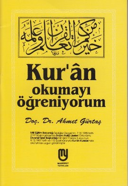 Kuran Okumayı Öğreniyorum İthal Kağıt