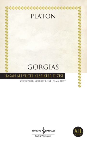 Gorgias  Hasan Ali Yücel Klasikleri