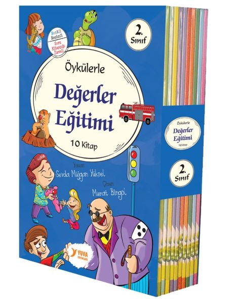 Öykülerle Değerler Eğitimi 2 Sınıflar İçin 10 Kitap Set