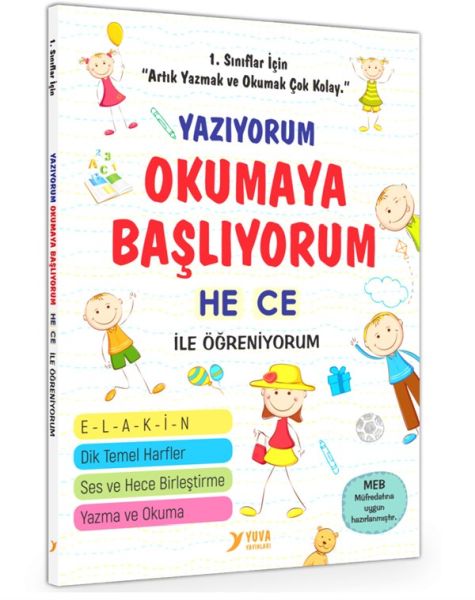 Yazıyorum  Okuyorum He Ce Kitabım
