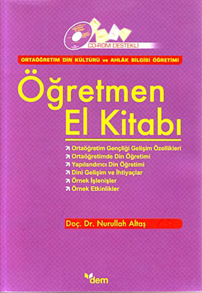 Öğretmen El Kitabı Cdli  Ortaöğretim Din Kültürü ve Ahlak Bilgisi Öğretimi