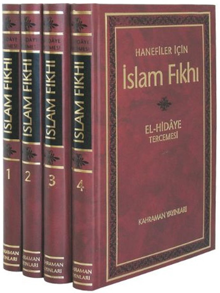 İslam Fıkhı  ElHidaye Tercemesi 4 Cilt Şamua Kağıt