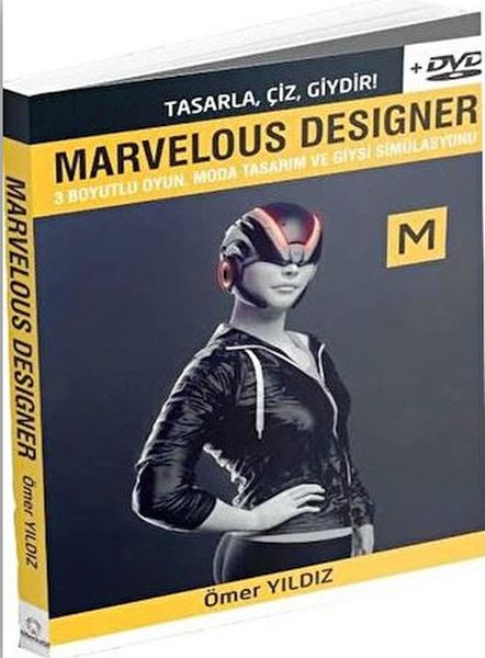 Marvelous Designer  3 Boyutlu Oyun Moda Tasarım ve Giysi Simülasyonu  Dvd Ekiyle