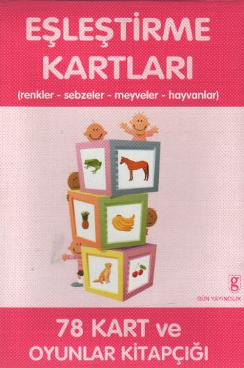 Eşleştirme Kartları 78 renkli kart