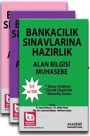 Bankacılık Sınavlarına Hazırlık Modüler Set 3lü  Alan Bilgisi