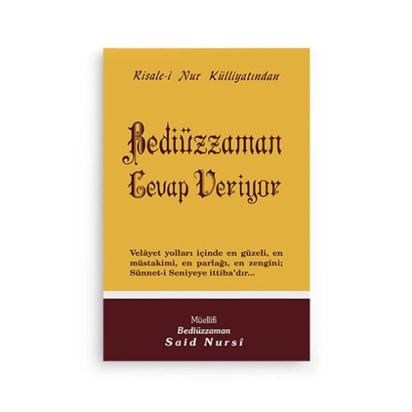 Bediüzzaman Cevap Veriyor Cep Boy