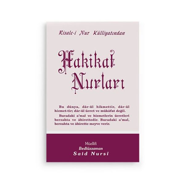 Hakikat Nurları Cep Boy