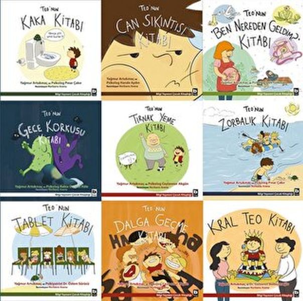 Teo Dizisi  9 Kitap Takım