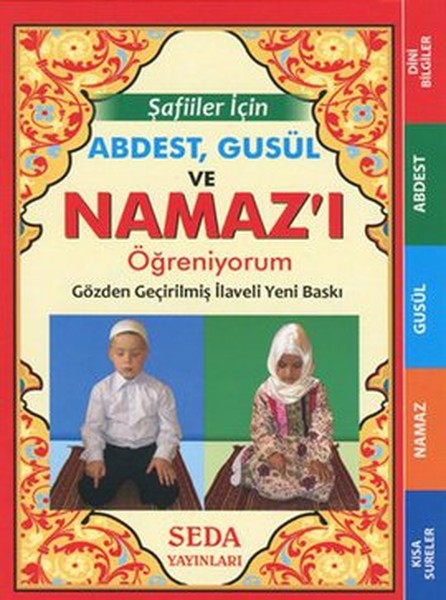 Şafiiler İçin Abdest Gusül ve Namazı Öğreniyorum Cep Boy  Kod 135