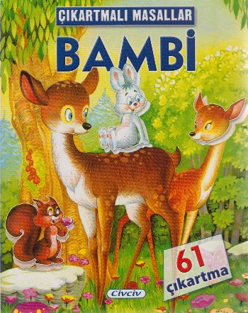 Çıkartmalı Masallar  Bambi