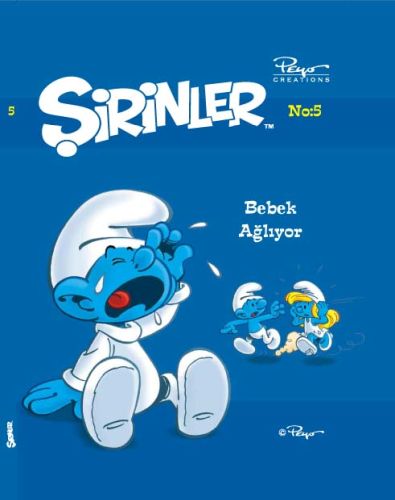 Şirinler 5  Bebek Ağlıyor