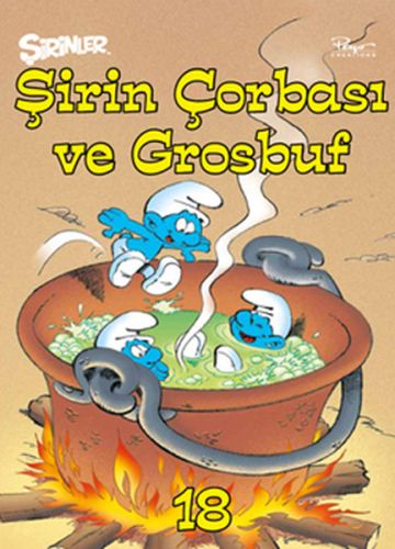 Şirinler 18  Şirin Çorbası ve Grosbuf Ciltli